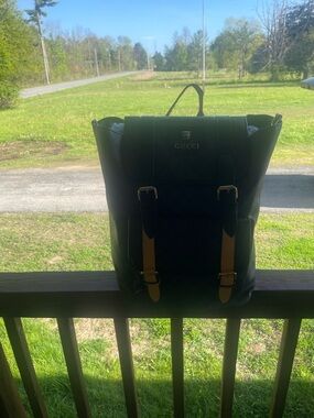 Gucci book bag backpack